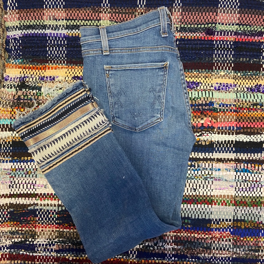 Mcguire Denim Gold Detail Jeans